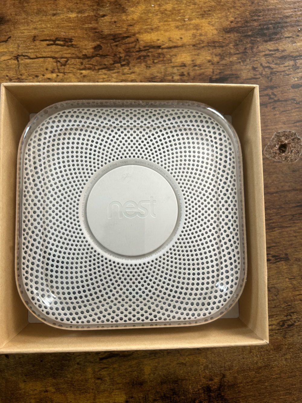 NEST White Smart Smoke & CO Alarm